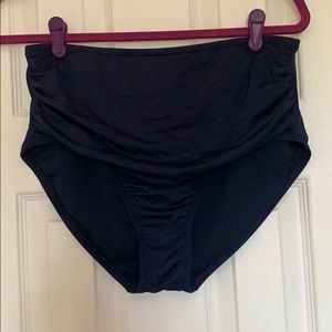 Blue swim suit bottom